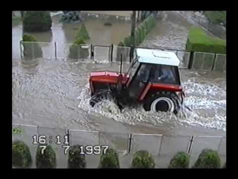 Verměřovice, povodeň 1997