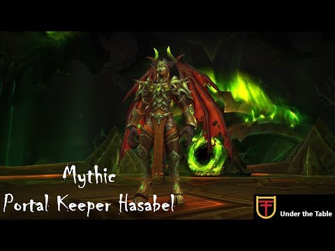 Under the Table VS.Mythic Portal Keeper Hasabel First @ Restoration Shaman PoV