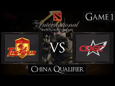 Dota 2 The International 2015 TongFu vs CDEC