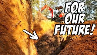 This HUGE Hole Will Change Our Homestead Mini-Farm FOREVER!