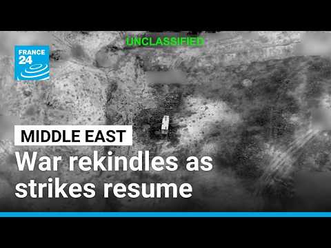 Middle East war rekindles as US and Iran resume strike exchange