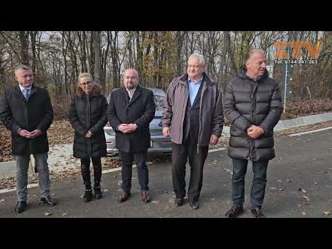 Inaugurarea drumului Camăr - Cehal (SM), finanțată prin programul ”Anghel Saligny”