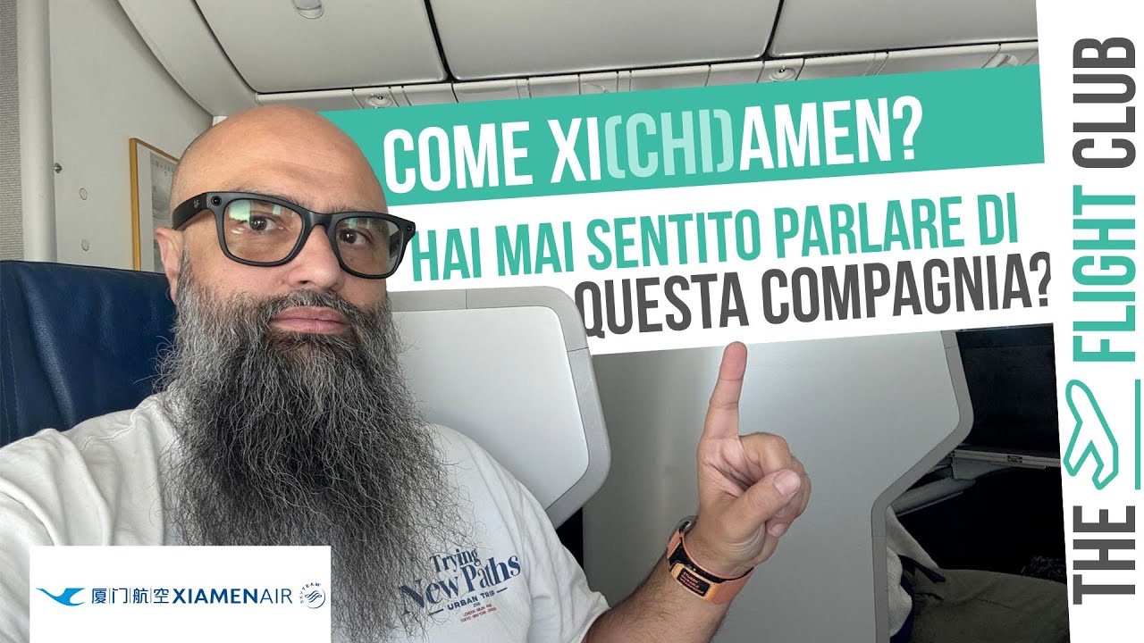 Recensione della business class di Xiamen Airlines