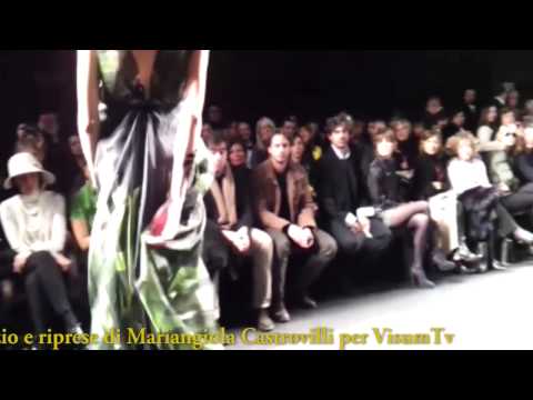 Nino Lettieri ad AltaRoma AltaModa PE 2013