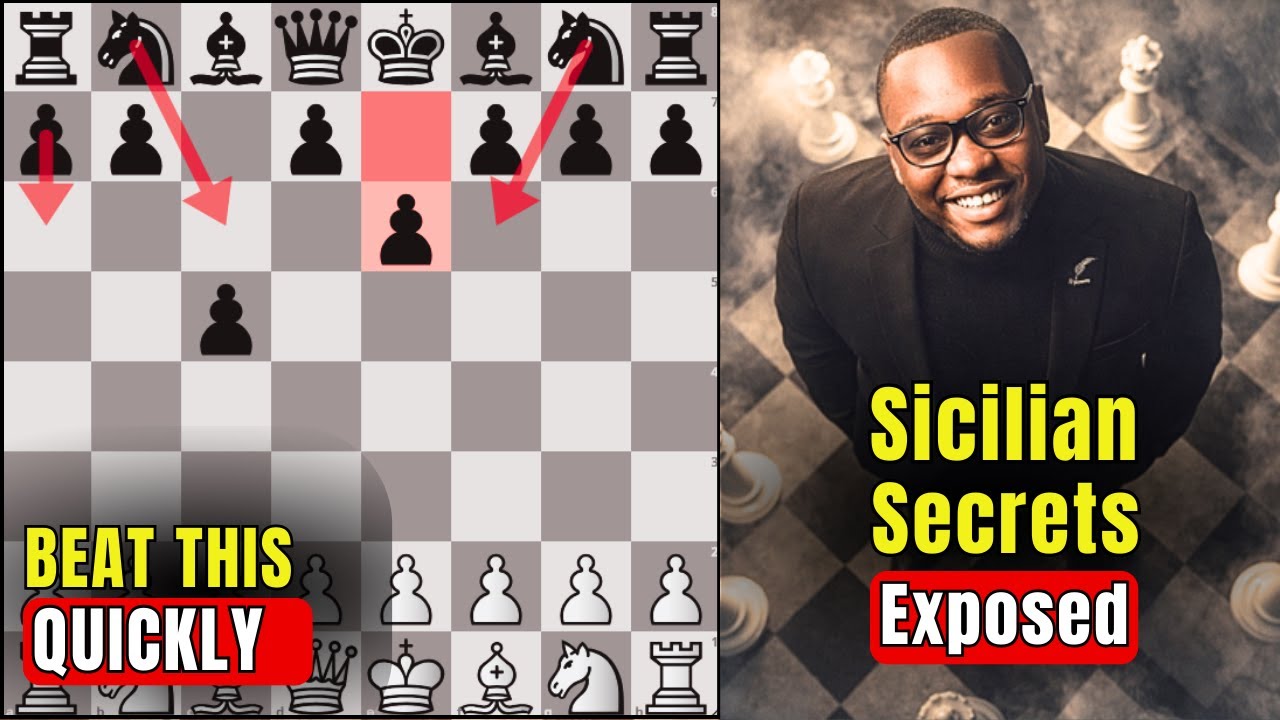 🚀 FASTEST Way To Beat The Sicilian Taimanov | Kan Sicilian | French Sicilian | Etc