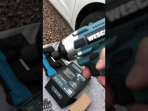 WESCO 18V 2.0Ah Li-ion Cordless Impact Driver