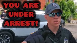 IDIOT Frauditor ARRESTED!