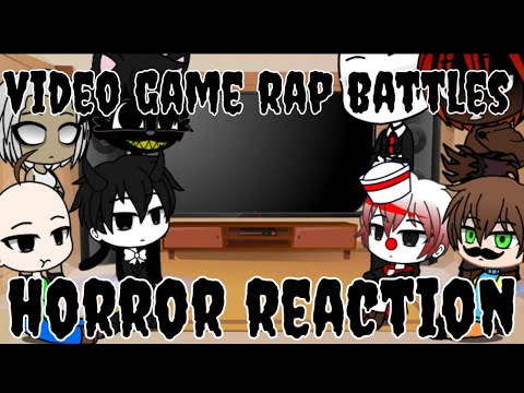 Horror characters react to video game rap battles