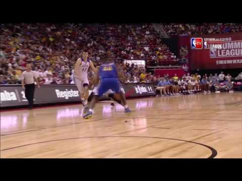 D'Angelo Russell Crossover  Warriors vs Lakers NBA Summer League