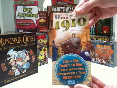 UnBoxing: Ticket to RIde: USA 1910