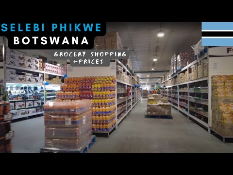 Selebi Phikwe, Botswana 🇧🇼| Grocery shopping + Prices 💵