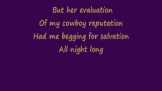 Save a Horse Ride a Cowboy Lyrics