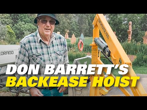 Don Barrett on why he uses the TPW Backease Hoist 600!