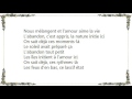 Céline Dion - L' Abandon Lyrics