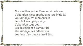 Céline Dion - L&#39; Abandon Lyrics