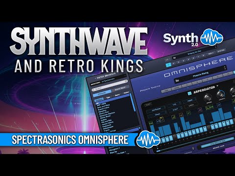 SWS049 - Synthwave & Retro Kings - Spectrasonics Omnisphere 2 ( 42 presets ) - Video Preview 1