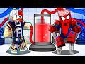 SWAPPING MY LIFE WITH SUPERHEROES IN MINECRAFT!!