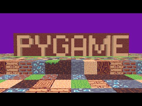 Pygame • PyOpenGL • Simple voxel engine