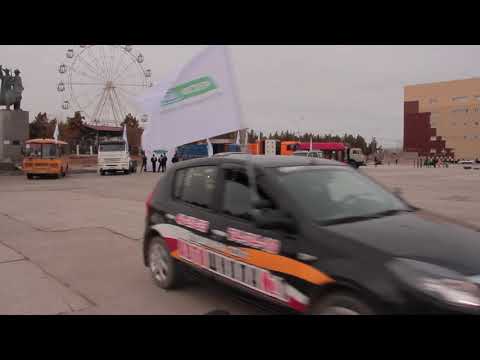 В Якутске показали технику на газомоторном топливе