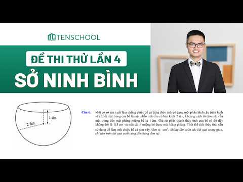 Ảnh minh họa cho Đề thi thử sở Ninh Bình lần 4 năm 2025-2026 | Thầy Đỗ Văn Đức