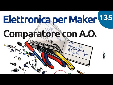 Making a Voltage Comparator with an Operational Amplifier - Video 135