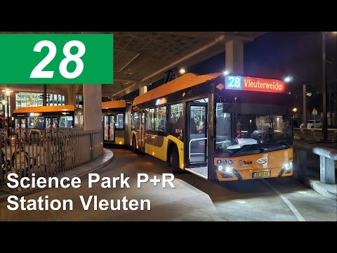 U-OV lijn 28: P+R Science Park - Station Vleuten  | Transdev Utrecht |Transdev 9855 | 2025