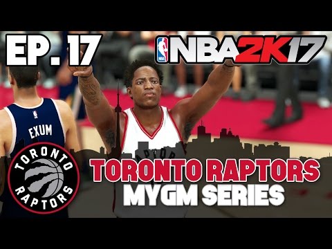 NBA 2K17 Raptors MyGM ep. 17 - "2017 HOME OPENER!" (vs Utah Jazz)