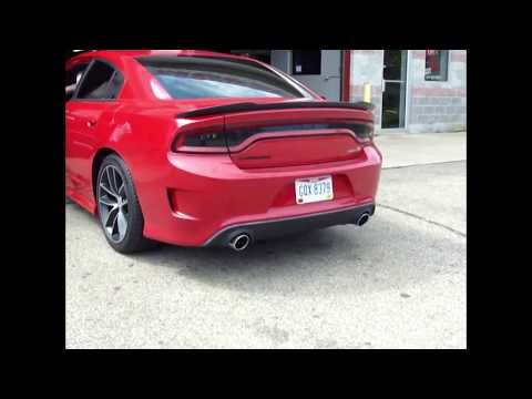 Charger Scatpack Dynomax Mini Race Bullets 24250 in place of mid muffler