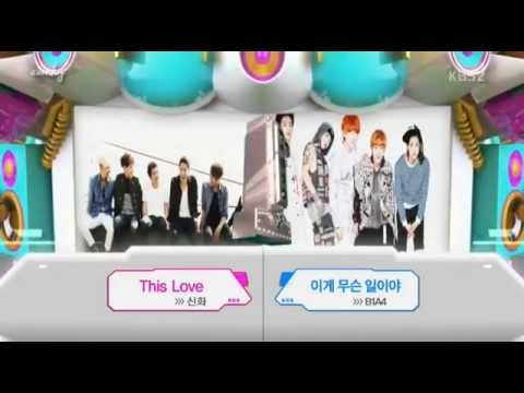 130531 Today No 1 Nominee Shinhwa vs B1A4