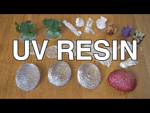 UV Resin and Oyumaru to Mold and Cast Tabletop Miniatures