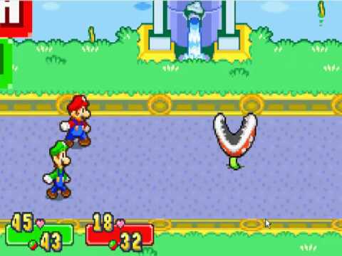 Mario Luigi Superstar Saga Babbleplay pt 31 Use Butt to kill plants