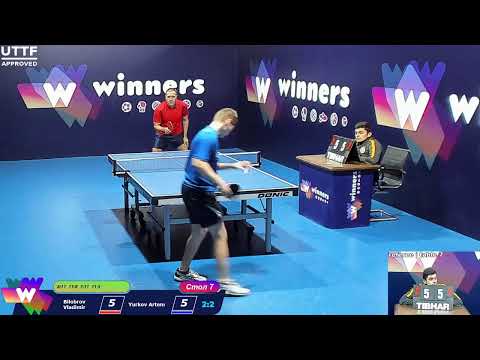 Bilobrov Vladimir - Yurkov Artem.WINners. CUP Table Tennis 7 08.01.2021 10:45
