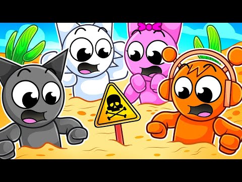 Can SPRUNKI ESCAPE ALL QUICKSAND TRAPS In Roblox?