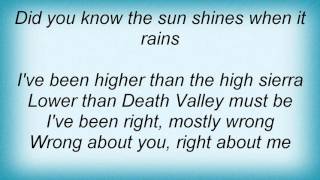 Linda Ronstadt - High Sierra Lyrics