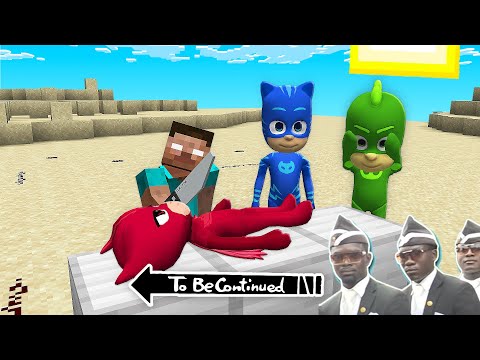 PJ MASKS vs HEROBRINE in Minecraft - Coffin Meme THOMAS THE TANK ENGINE.EXE