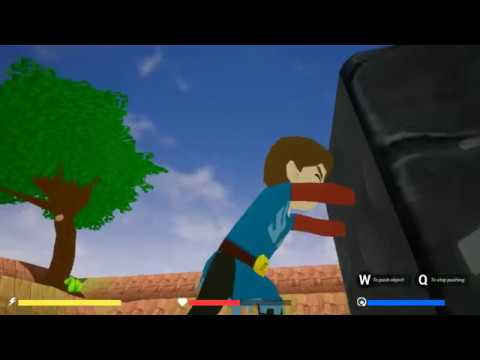 UE4 - Push objects/ Climbing/ Basic combat and damage systems (WIP)