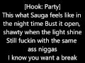 PARTYNEXTDOOR Break From Toronto Lyrics On Screen
