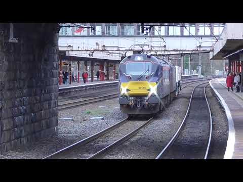 88006/88004 6k73 Sellafield - Crewe flasks, Sat. 23rd March 2019