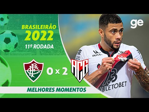 Gols e lances de Fluminense x Atlético-GO