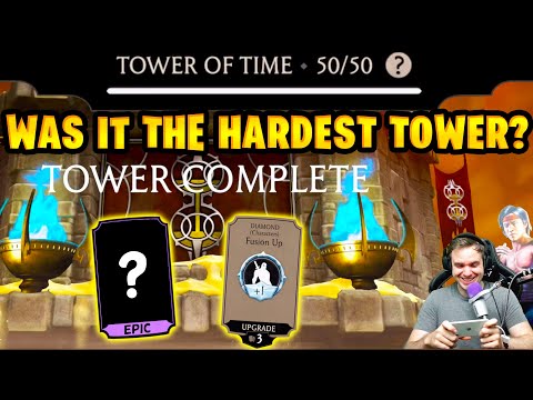 I Beat Tower of Time in MK Mobile. Battle 50 Was Absolutely BRUTAL! Incurability Is The KEY!