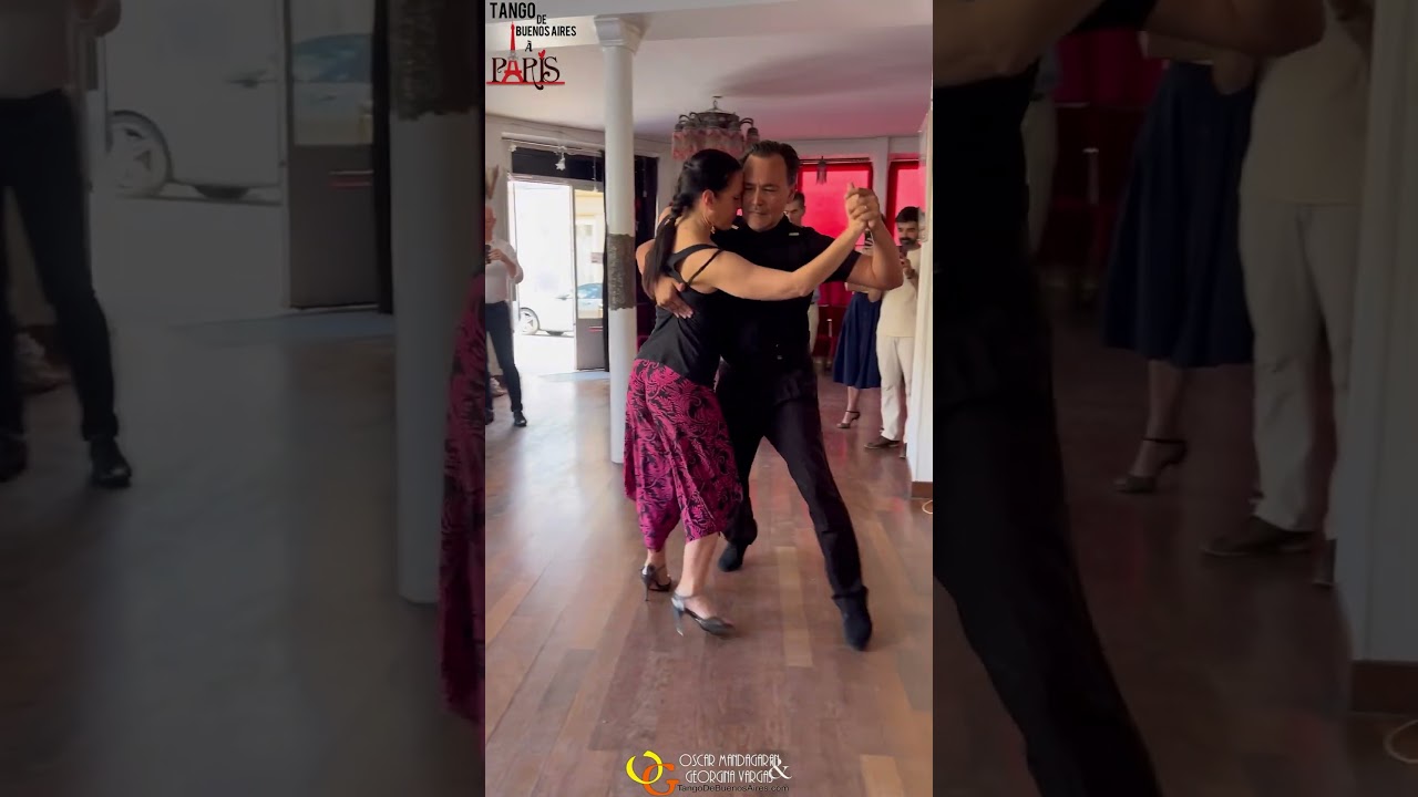 #milonga Milonga lisa  y con pausa Musicality Georgina Vargas Oscar Mandagaran #dancetango #tango