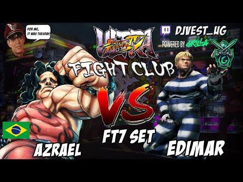 USF4 Fight Club Exhibition Series - Azrael VS Edimar FT7 Set (Brazil Set)
