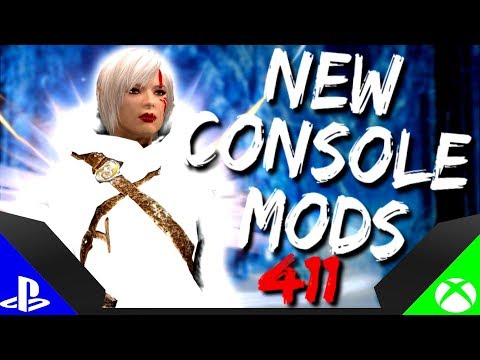 Skyrim Special Edition: ▶️5 BRAND NEW CONSOLE MODS◀️ #411 (PS4/XB1/PC)