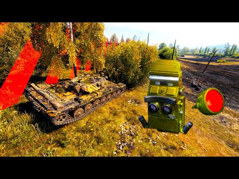 Passive Spotter in T-100 LT Exposes Every Bush on Prokhorovka!