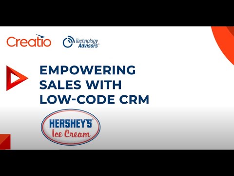 Hershey’s Ice Cream empowers sales with low-code CRM