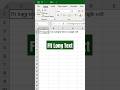 Fit Long Text in One Cell: Wrap Text in Excel