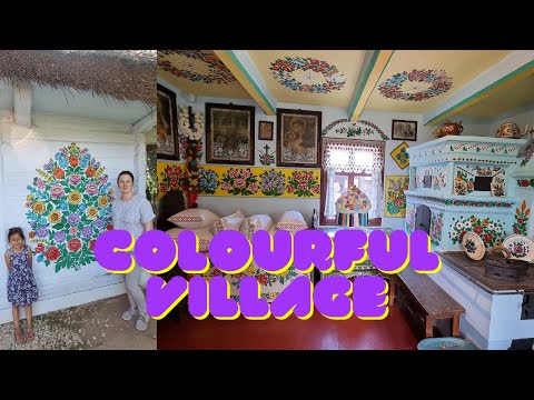 Most Colourful Village in the World/ visiting Zalipie village in Poland