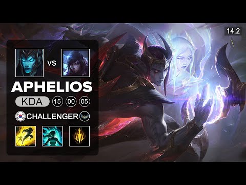 Viper Aphelios vs Kalista Peyz ADC - KR Challenger - Patch 14.2 Season 14
