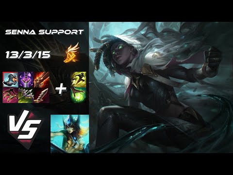 SUPPORT Senna vs Nami - EU Challenger Patch 25.S2.7