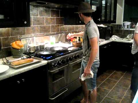 Craig Thorton of Wolvesmouth cooking